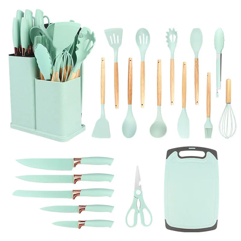 Kit Completo de Utensílios de Cozinha – 19 Peças