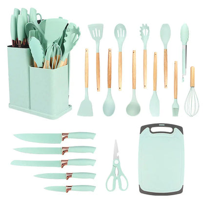 Kit Completo de Utensílios de Cozinha – 19 Peças