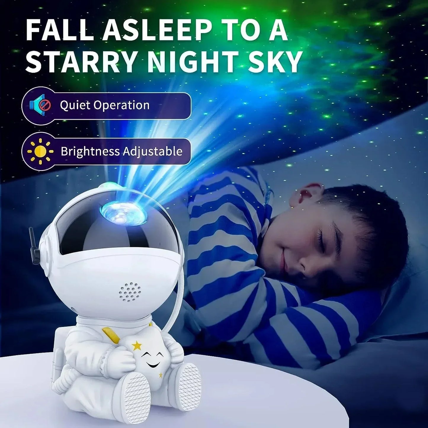 Starry Sky – Projetor de Estrelas e Galáxias LED