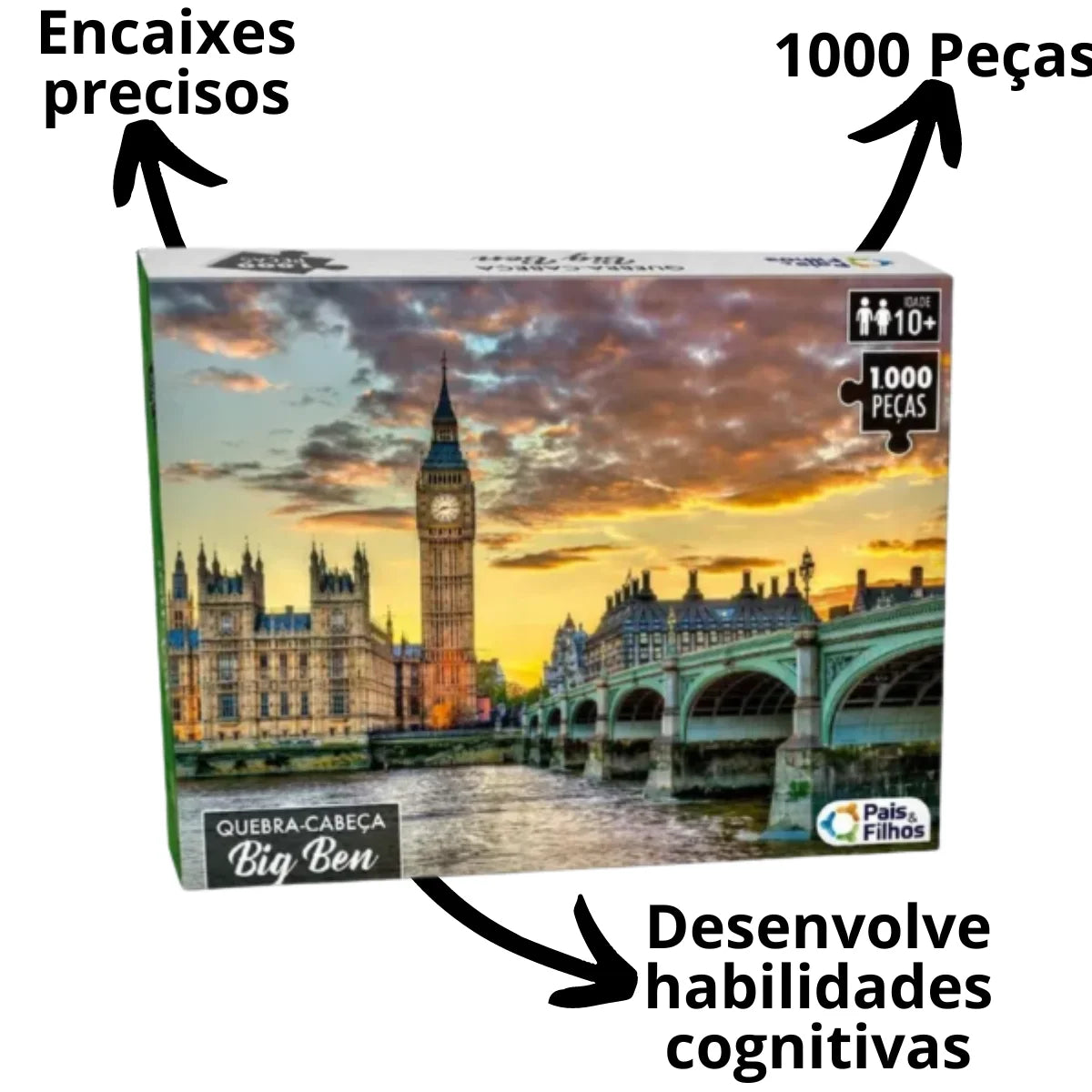 Quebra-Cabeça Big Ben – 1000 Peças